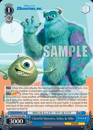 Cheerful Monsters, Sulley & Mike