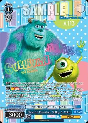 Cheerful Monsters, Sulley & Mike