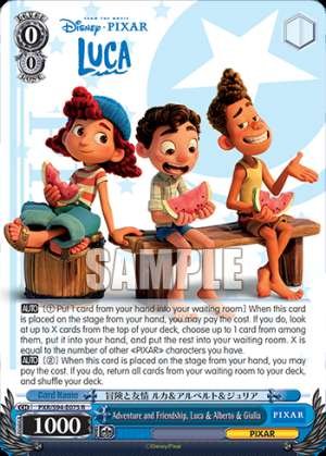 Adventure and Friendship, Luca & Alberto & Giulia
