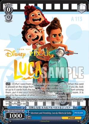 Adventure and Friendship, Luca & Alberto & Giulia