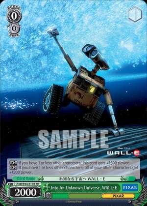 Into An Unknown Universe, WALL・E