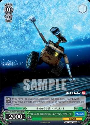 Into An Unknown Universe, WALL・E
