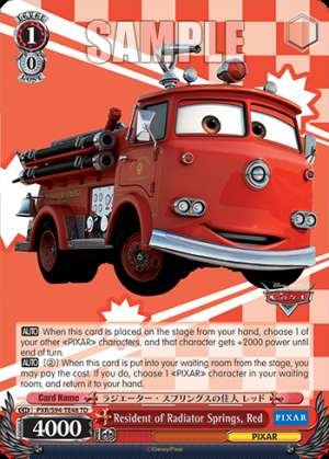 Resident of Radiator Springs, Red