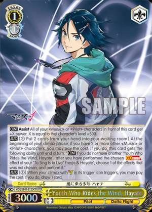 Youth Who Rides the Wind, Hayate