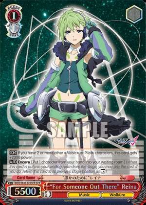 "For Someone Out There" Reina