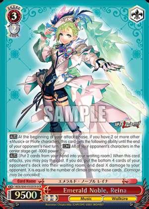 Emerald Noble, Reina