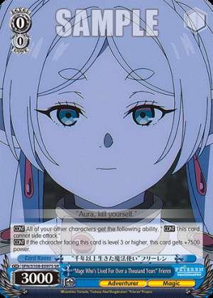 "Mage Who's Lived For Over a Thousand Years" Frieren
