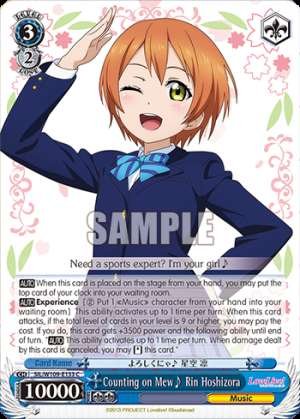 Counting on Mew♪ Rin Hoshizora