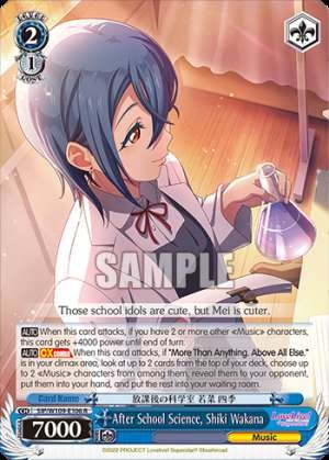 After School Science, Shiki Wakana