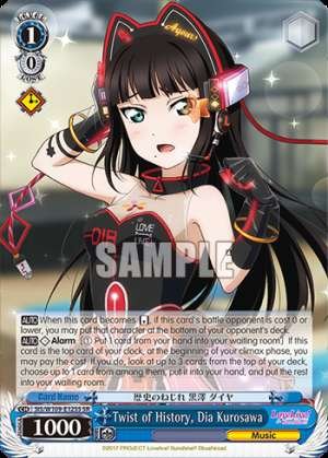 Twist of History, Dia Kurosawa