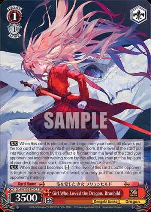 Girl Who Loved the Dragon, Brunhild