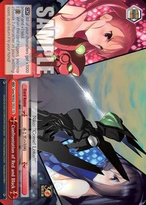 Confrontation of Red and Black