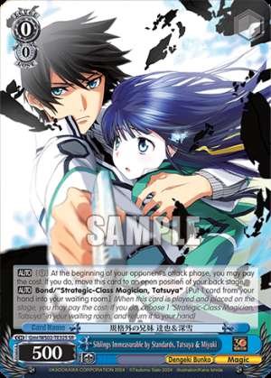 Siblings Immeasurable by Standards, Tatsuya & Miyuki