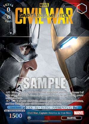 Civil War, Captain America & Iron Man