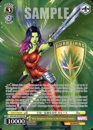 Most Dangerous Woman in the Universe, Gamora