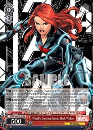 World's Greatest Agent, Black Widow