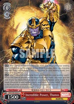 Incredible Power, Thanos
