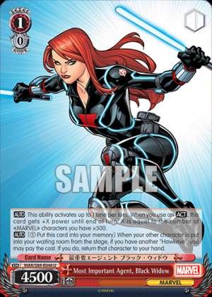 Most Important Agent, Black Widow