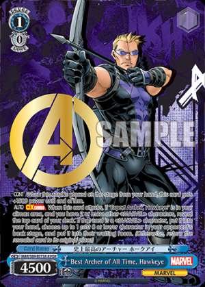 Best Archer of All Time, Hawkeye