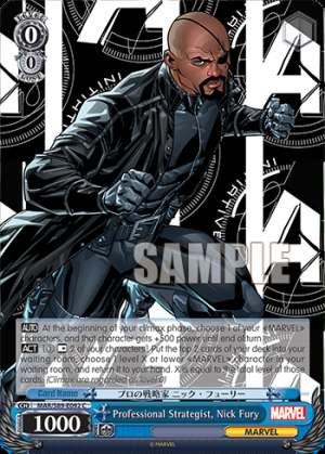 Professional Strategist, Nick Fury