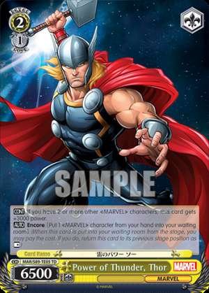 Power of Thunder, Thor