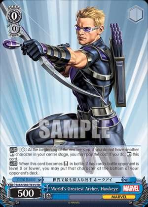 World's Greatest Archer, Hawkeye