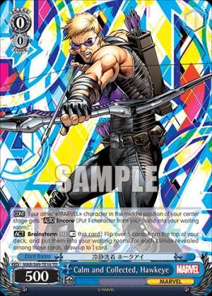 Calm and Collected, Hawkeye
