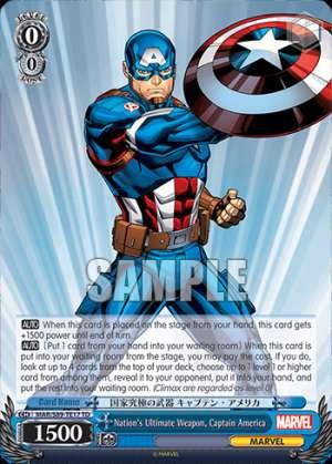 Nation's Ultimate Weapon, Captain America