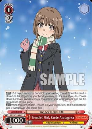 Troubled Girl, Kaede Azusagawa