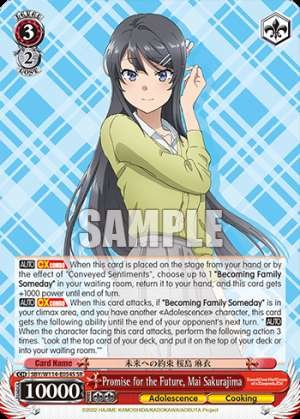 Promise for the Future, Mai Sakurajima