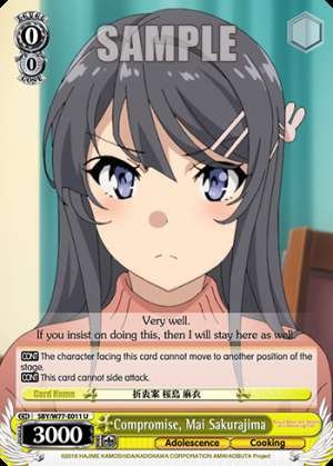 Compromise, Mai Sakurajima