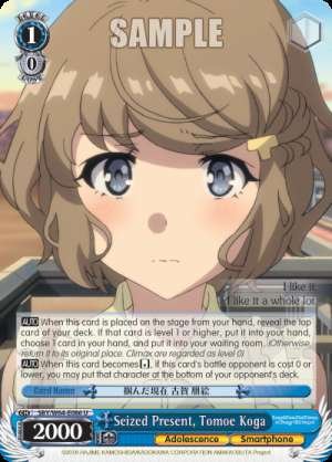 Seized Present, Tomoe Koga