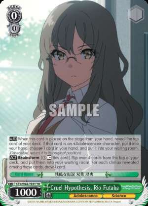 Cruel Hypothesis, Rio Futaba