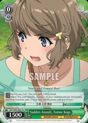 Sudden Assault, Tomoe Koga