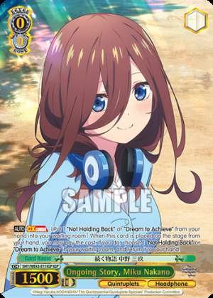 Ongoing Story, Miku Nakano
