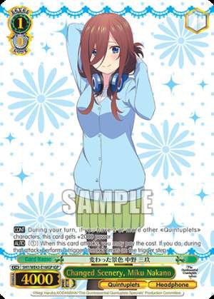 Changed Scenery, Miku Nakano