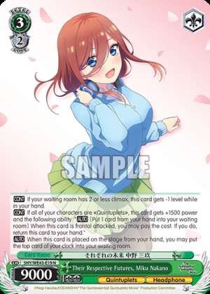 Their Respective Futures, Miku Nakano
