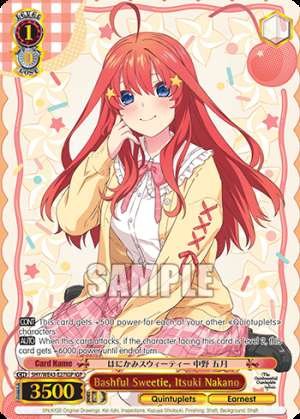 Bashful Sweetie, Itsuki Nakano