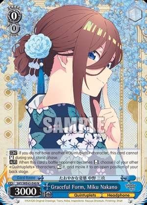 Graceful Form, Miku Nakano