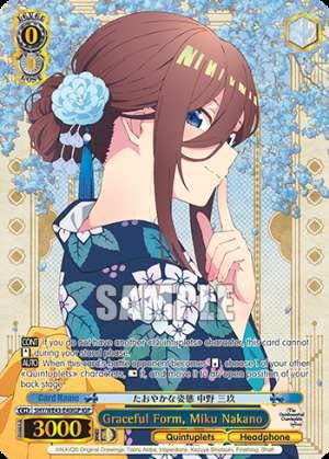 Graceful Form, Miku Nakano