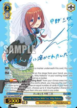 Onwards Together With You, Miku Nakano