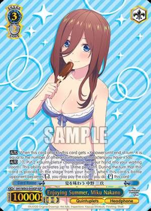 Enjoying Summer, Miku Nakano