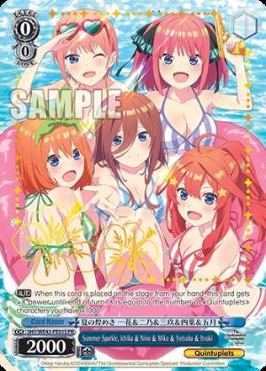 Summer Sparkle, Ichika & Nino & Miku & Yotsuba & Itsuki