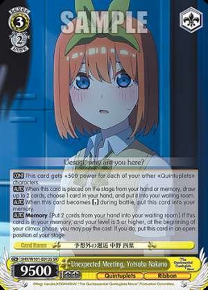 Unexpected Meeting, Yotsuba Nakano