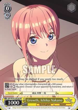 Growth, Ichika Nakano