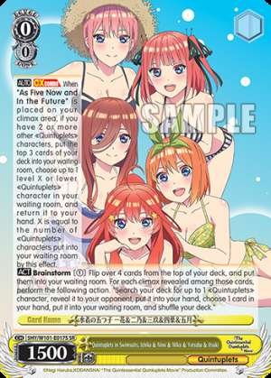 Quintuplets in Swimsuits, Ichika & Nino & Miku & Yotsuba & Itsuki
