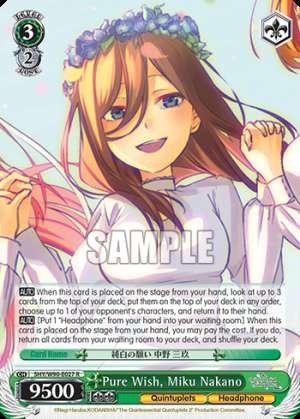 Pure Wish, Miku Nakano