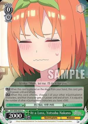 At a Loss, Yotsuba Nakano