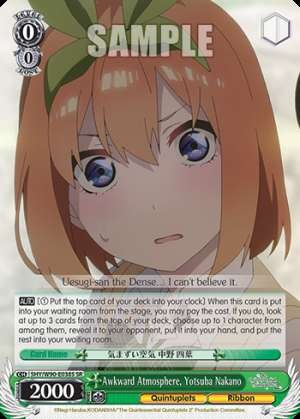 Awkward Atmosphere, Yotsuba Nakano