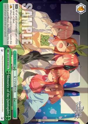 Memories of the Quintuplets